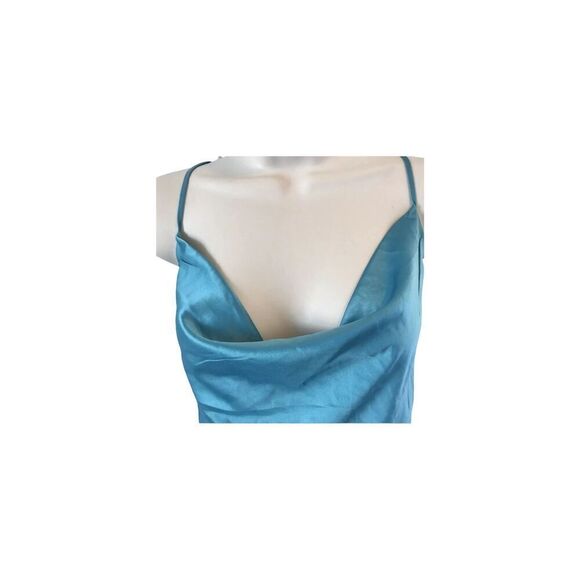 ✨PRINCESS POLLY CELENA MIDI DRESS SZ 12 BLUE✨ - Picture 8 of 13